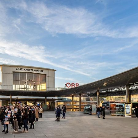 Whats-App Self-Check-In - Apartment Am Hauptbahnhof Graz Kültér fotó